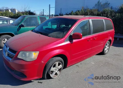 2012 Dodge Grand Caravan Sxt z USA, uszkodzony, nr VIN 2C4RDGCG4CR280528